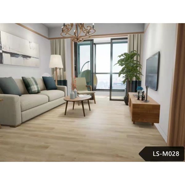 Soundproof Eco Friendly SPC Flooring Fire Retardant 5.5mm GKBM LS-W028