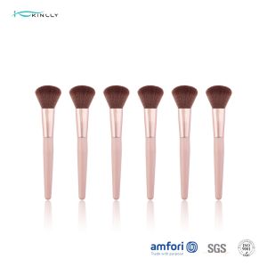 Custom Logo Individual Makeup Brushes Synthetic Hair Foundation Single Makeup