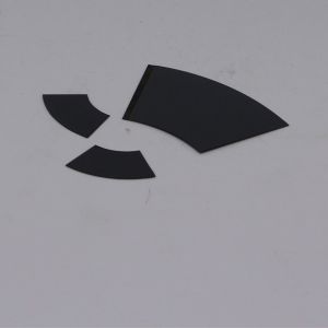 Aluminum Metals Copper CNC Milling Parts Black Engine Slip Sheet