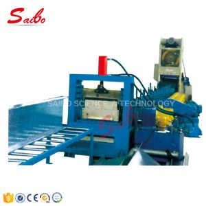 Adjustable Metal Cable Tray Roll Forming Machine With Wire Electrode Cutting