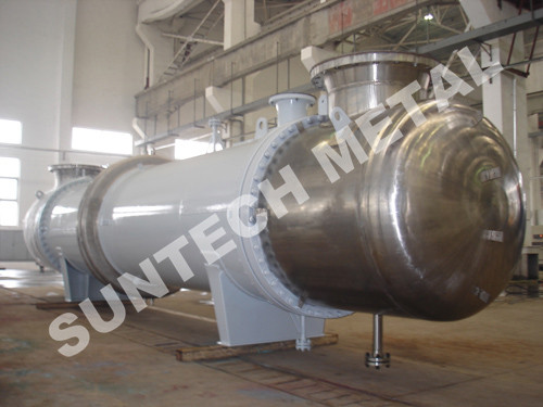 Buy Shell Tube Condenser for PTA , Chemical Process Equipment of Titanium Gr.2 Cooler at wholesale prices