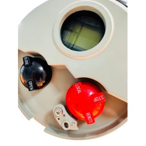 220V AC 2500NM Multi Turn Pneumatic Actuator Customized IP67