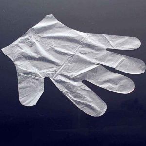 China Durable Environmental Transparent Plastic Gloves Ultra Thin Disposable on sale
