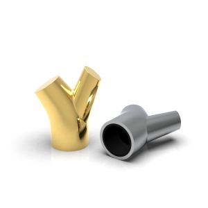 Branch Shape Zamak Perfume Bottle Lids For 15mm Neck