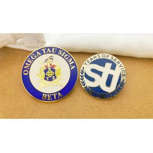 Custom Iron Material Lapel Pin with Butterfly Clutch and Personalized Design for