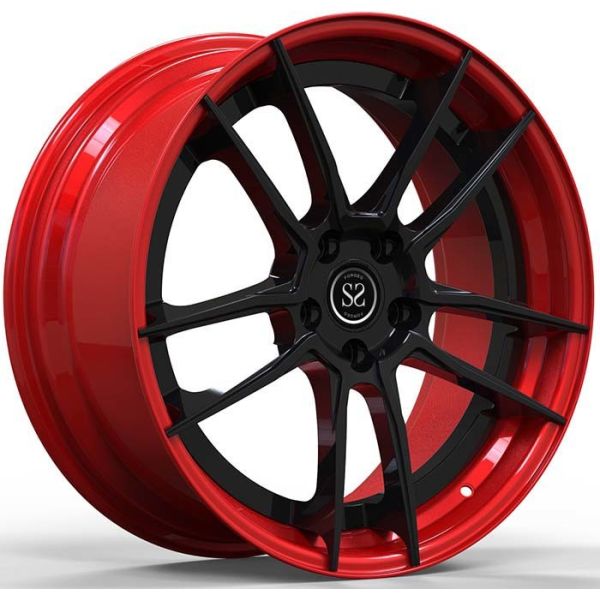 Buy Custom 2Pc Forged Aluminum Alloy Rims 5x112 Gle Coupe 350 21x9.5 And 21x11 at wholesale prices