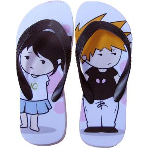 Quality Sublimation Children's Slippers(with outline border) for sale