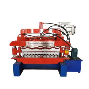 Customized Steel Tile Double Layer Roll Forming Machine With Long Life Time