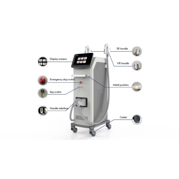 Professional Permanent IPL OPT Epilator Skin Rejuvenation Hair Removal Machine