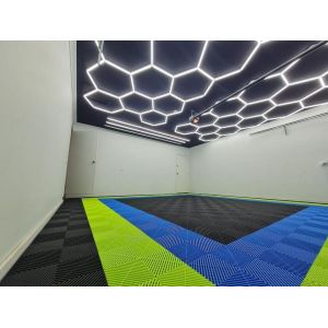 400x400mm Polypropylene Garage Floor Tiles Anti Slip Garage Snap Tiles