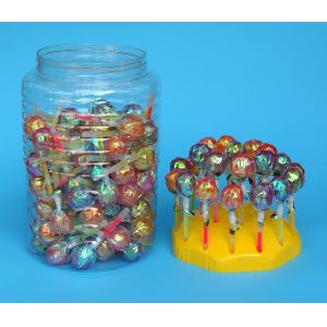 Recycled Lollipop Jar , Large Screw Top Plastic Containers 157 * 202MM