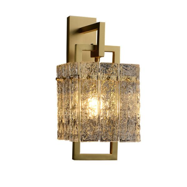 Buy E14 Residential Creative Crystal Wall Lamp H39cm Switch Control at wholesale prices