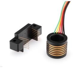 Buy 6 Circuits Separate Slip Ring Wear Resistance Gold To Gold Contacts UL approved at wholesale prices