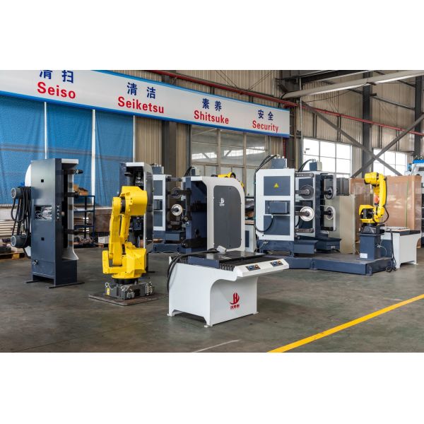 Cnc Grinding Machine 100% New FANUC Robot Grinding Cell With 380V Voltage For