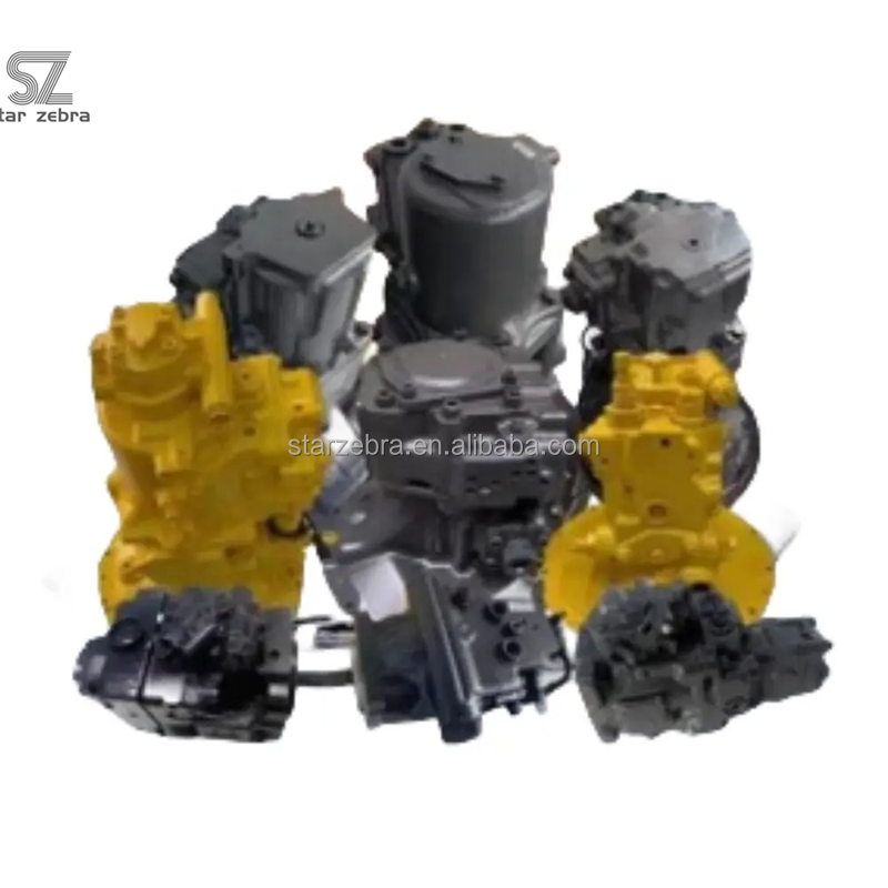 Construction Works Excavator Komatsu PC Full Range Original Hydraulic Pump Plunger Pump Distribution Valve Swing Travel Motor Assembly