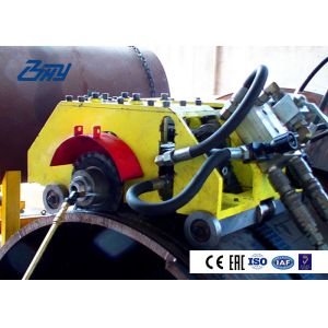 Travel Cutter, Climbing Pipe Cutting Beveling Machine, Adjustable Speed,