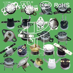temperature cutout switch, ceramic high temperature bimetal thermostat for