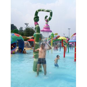 Quality Customized Spray Aqua Play Water Game, Fiberglass Water Park Equipment for sale