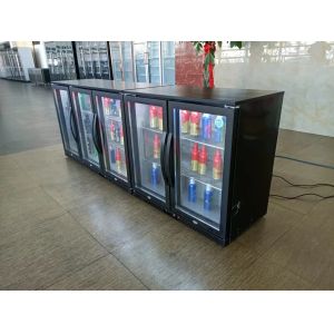 350L Sliding Beer 3 Door Upright Display Freezer
