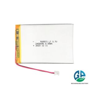 Lithium Polymer Battery Pack 8.8wh 3.7V 2400mAh 505573 Low Temperature For