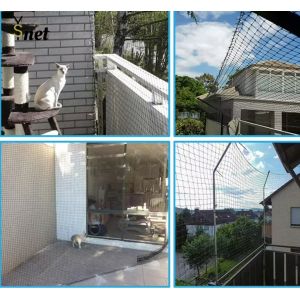 Nylon Pet Safe Net Transparent Balcony Protection Net Customized