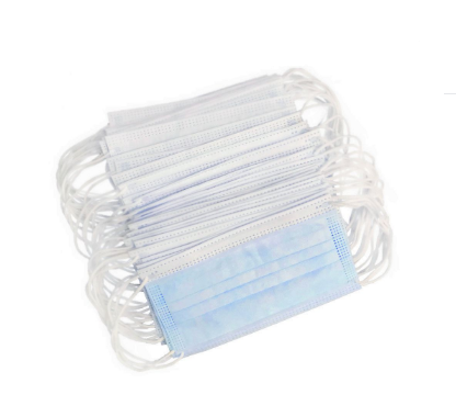 SGS Disposable Surgical Face Mask , Protective Mouth Mask Fiberglass free