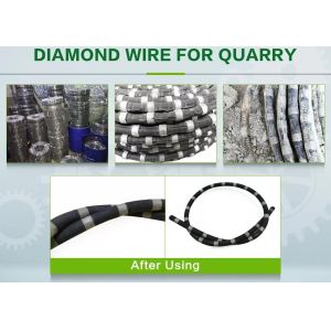 Granite Marble Quarry Stone Diamond Wire Saw Machine 380V