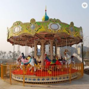 Attractive Classic Amusement Park Rides , Carnival Merry Go Round Playground