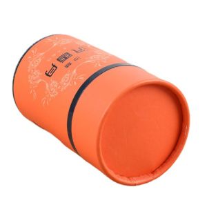 Handcrafted Biodegradable Paper Canister Packaging For Tea