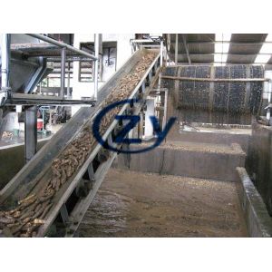 Sweet Potato Cassava Starch Processing Equipment / Rotary Washing Machine