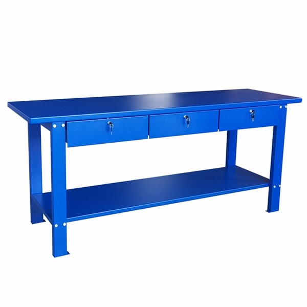 Buy 3 Lockable Drawers 1 Shelf 2000mm Heavy Duty Workbench at wholesale prices