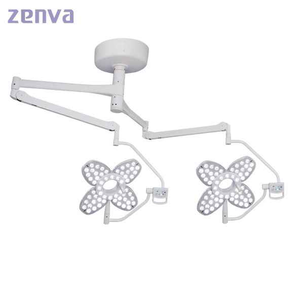 Buy Double Arm Surgical OT Lamp Aluminum Alloy White at wholesale prices