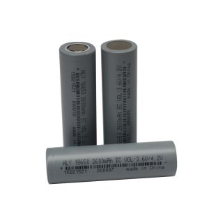 CE 3.6V High Drain 18650 Rechargeable Battery Lithium Ion Battery 2600mah