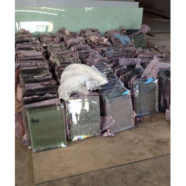 Buy 5MM/8MM  beveled tempered glass for exported at wholesale prices