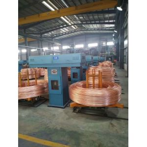 Wire Cable Upward Casting Machine Cathode Oxygen Free Copper Rod Production Line