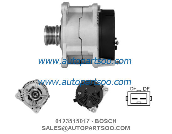 Buy 0123515017 0123515020 - BOSCH Alternator 12V 120A Alternadores at wholesale prices