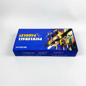 Full Carbon Racket Pickle Ball Paddle Set Padel With Pp Honeycomb Core 1.4cm