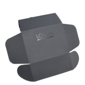 Cosmetic Cotton Paper Packing Box With Spot UV LOGO FSC ISO9001 certificate