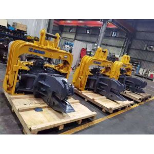 18m Vibrating Excavator Mounted Hydraulic Pile Driver