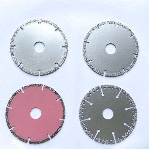 High Quality 4.5inch 115×1.4/2.4×6×9T×22.23mmVacuum Brazed Diamond Grinding