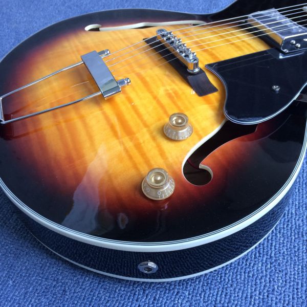 Custom L-5 Jazz electric guitar, hollow body jazz electric guitar