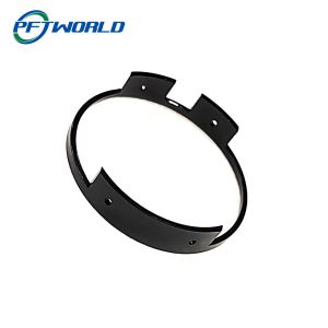 CNC Machined Aluminum Parts Black Hard Oxidation Customized Aluminum Parts