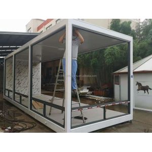 Portable Family Flat Packaging 20ft or 40ft Luxury Prefabricated Container Room