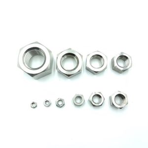 M5 Anodizing Customization Titanium Hexagon Nuts Gr2 / Gr5