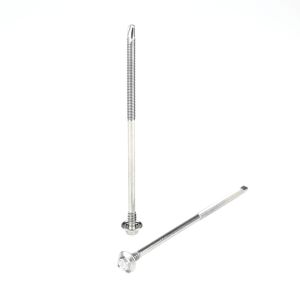 China Ruspert Finish 5.5x140mm 410 SS Hexagon Head Self Drilling Screw for Roofing Insulation on sale