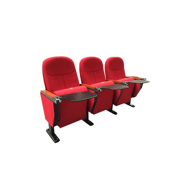 Buy Fireproof 3 Seater Public Theater Seating With PP Cup Holder at wholesale prices