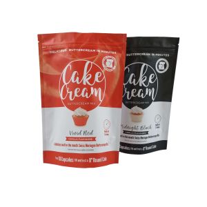 Customized Matt Stand Up Pouch For Socks Packaging