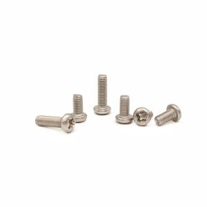 Custom Stainless Steel Cross Pan Head Screws Precision Mechanical Screws