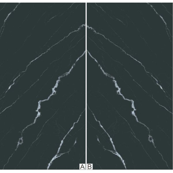 Phantom Black Sintered Stone Slab 800x2600x12mm Matte Surface