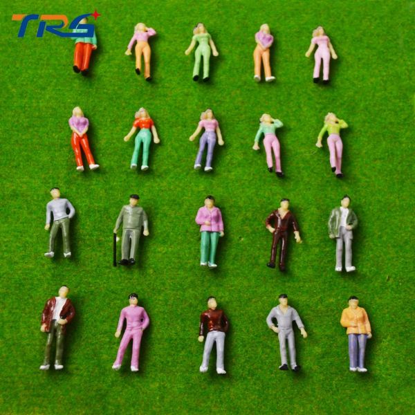 China 1/42 scale model paited color figures ABS plastic 4cm for model train layout passengers architecture on sale China 1/42 scale model paited color figures ABS plastic 4cm for model train layout passengers architecture on sale